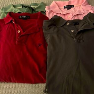 Lot of 4 used Daniel Cremieux Polos